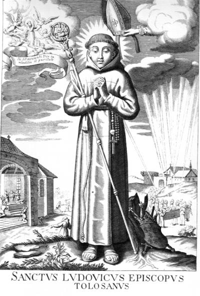 20. S. Ludovico, vescovo di Tolosa  (1274-1297)