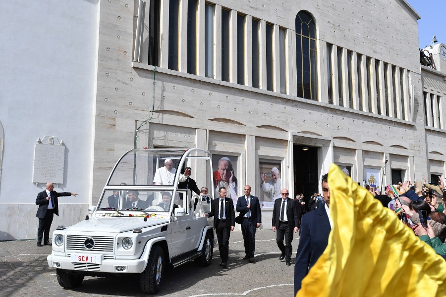 Papa Francesco a SG3