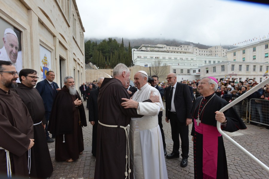 Papa Francesco a SG4