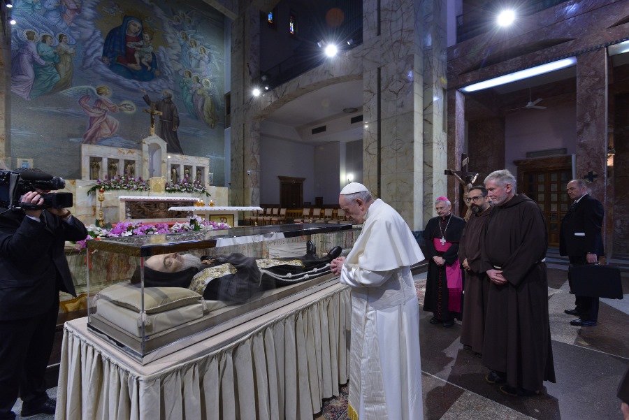 Papa Francesco a SG6